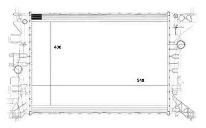 RADIADOR ONIX PRISMA SPIN 1.0 1.4 17/ AUTOMATICO
