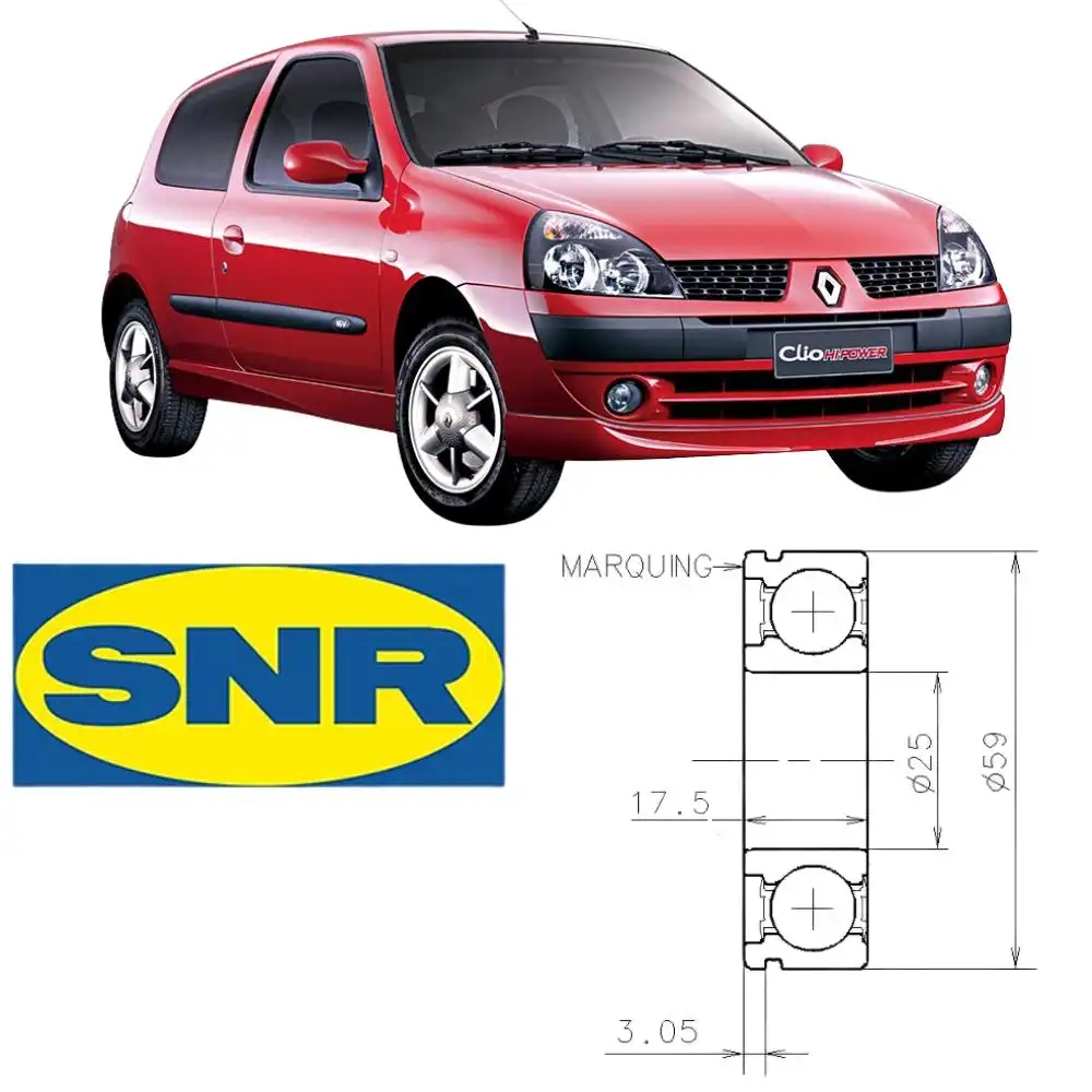 ROLAMENTO CAIXA CLIO 1.0 16V 2000 A 2016