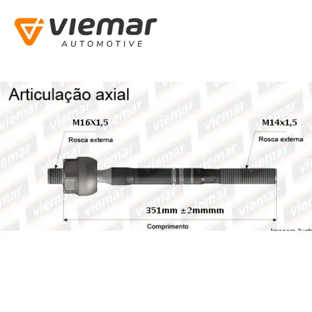 BARRA AXIAL HYUNDAI CRETA 2017 A 2022