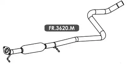 SILENC INTERM NEW FIESTA 1.5 1.6 16V 14/19