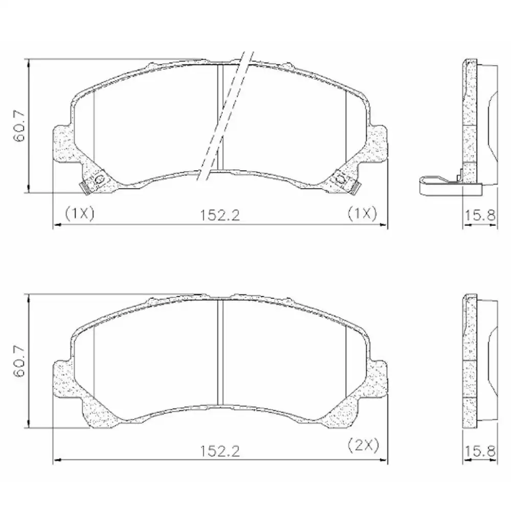 PASTILHA FREIO DIANTEIRA S-10 2.4 2.8 2012 A 2016 CERAMICA