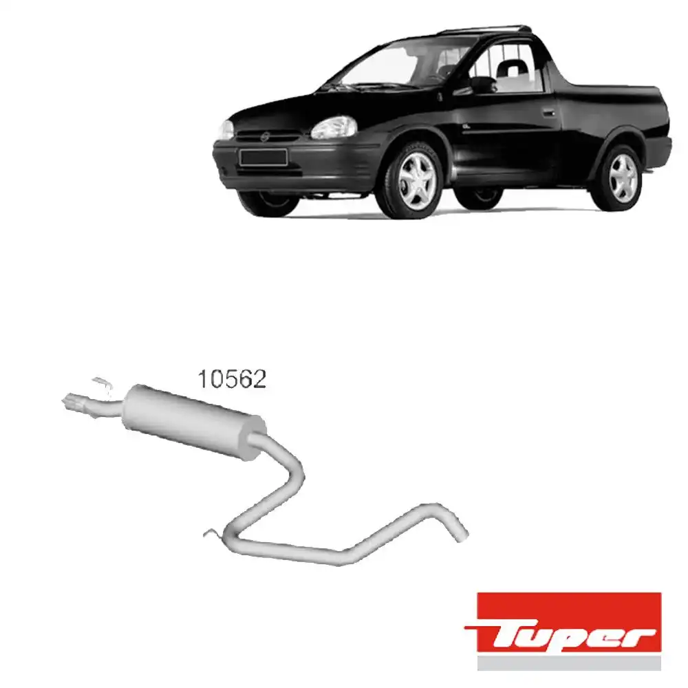SILENCIOSO INTERMEDIARIO CORSA 1.6 8V 1995 A 2003 PICK UP