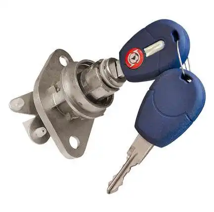 CILINDRO TAMPA TRAS FIAT FIORINO 07/09 C/CHAVE AZUL ( BAU )