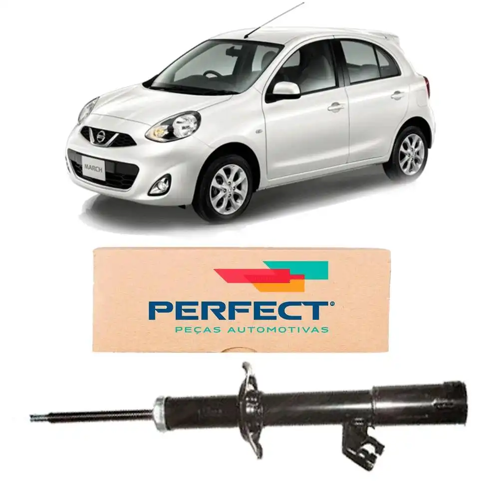 AMORTECEDOR DIANTEIRO NISSAN MARCH 2011 A 2016 DIREITO