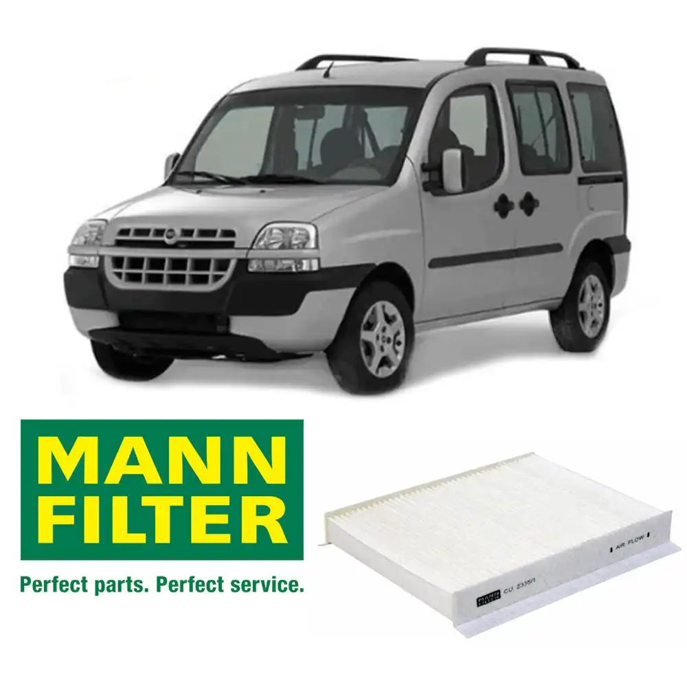 FILTRO AR CABINE DOBLO 1.6 16V 2001 A 2006