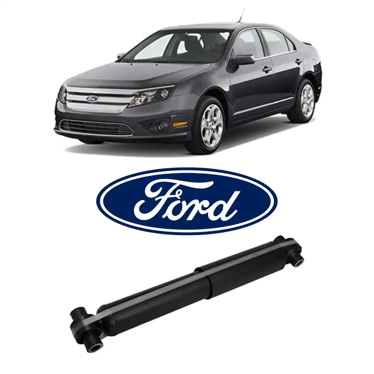 AMORTECEDOR TRASEIRO FUSION 2010 A 2011