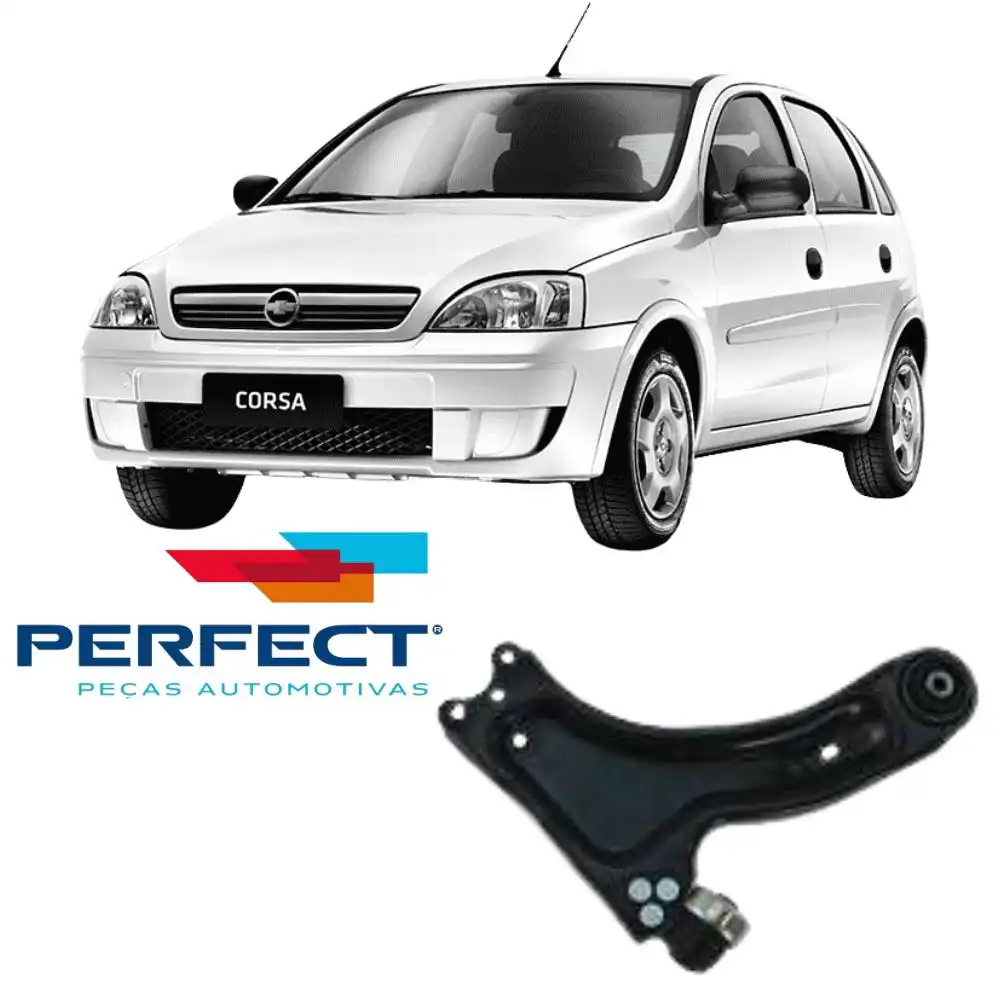 BANDEJA DIANTEIRA NOVO CORSA 2002 A 2012 DIREITA SEM PIVO