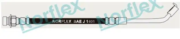 FLEXIVEL FREIO DIANT F-1000 92/96 DIR (525MM)