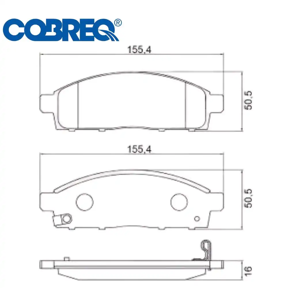 PASTILHA FREIO DIANTEIRA MITSUBISHI L-200 TRITON 2008/ CERAM