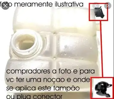 TAMPAO RESERV.DAGUA RADIADOR FOCUS 09/ FUSION ECOSPORT 13/ N