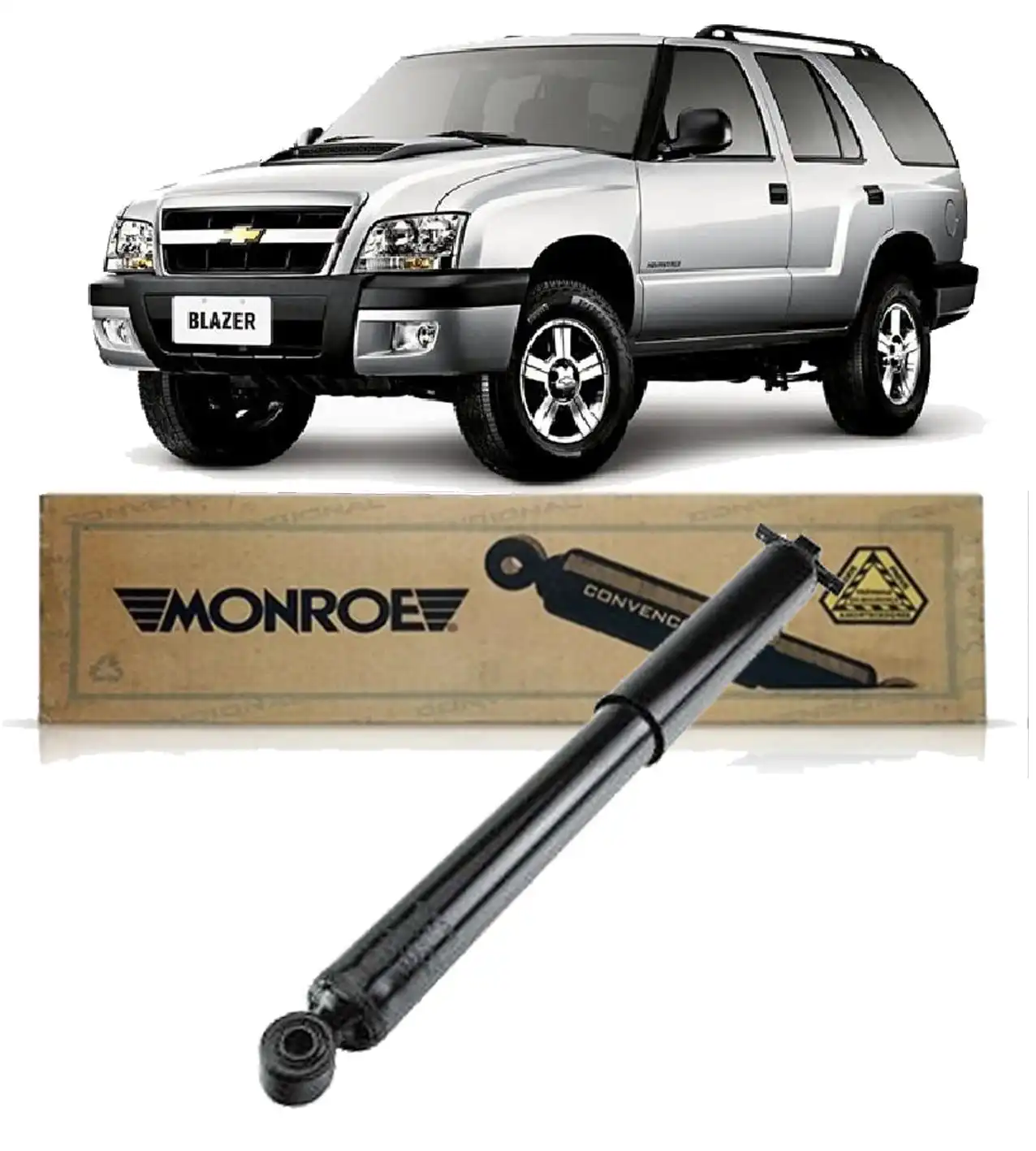 AMORTECEDOR TRASEIRO S-10 4X2 4X4 1995 A 2011 EXCEL-G