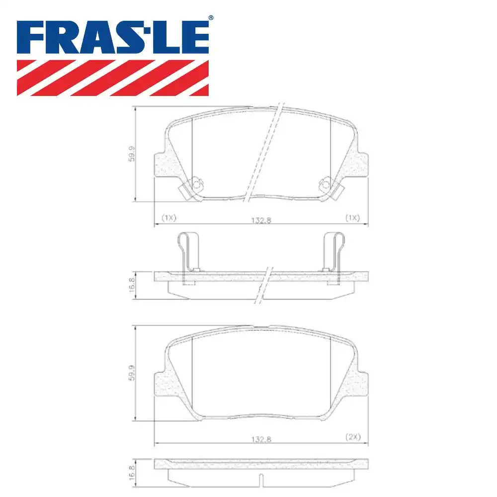 PASTILHA FREIO DIANTEIRA SORENTO 2.4 16V 2010 A 2018