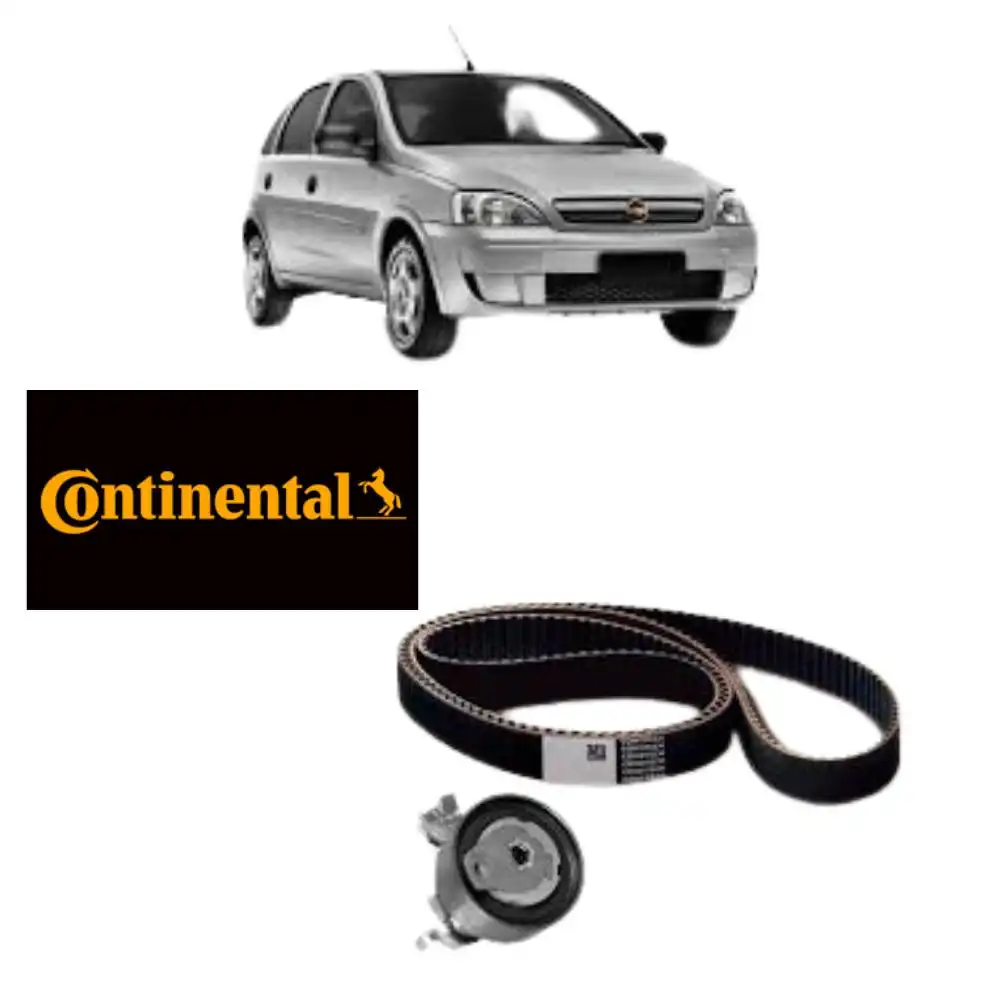 KIT CORREIA DENTADA CORSA 1.8 8V 2002 A 2004