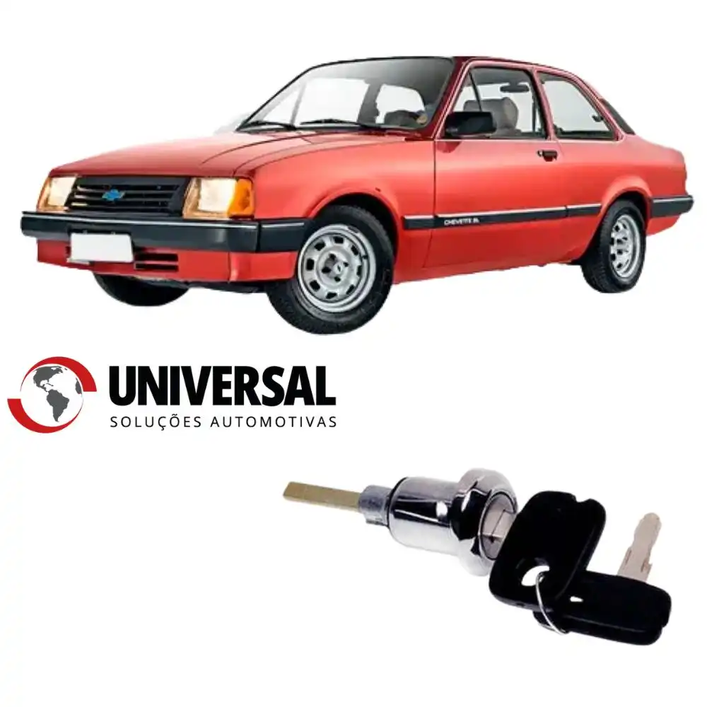 CILINDRO PORTA MALAS CHEVETTE PRETO