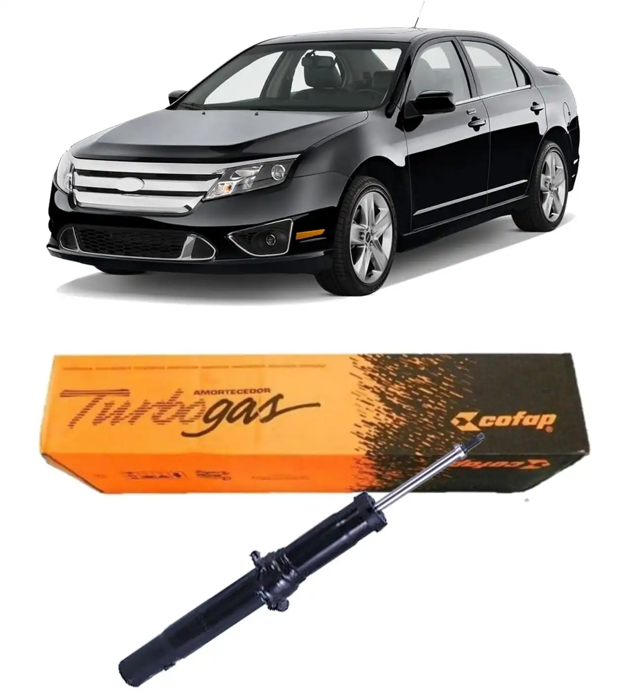 AMORTECEDOR DIANTEIRO FUSION 2009 A 2012