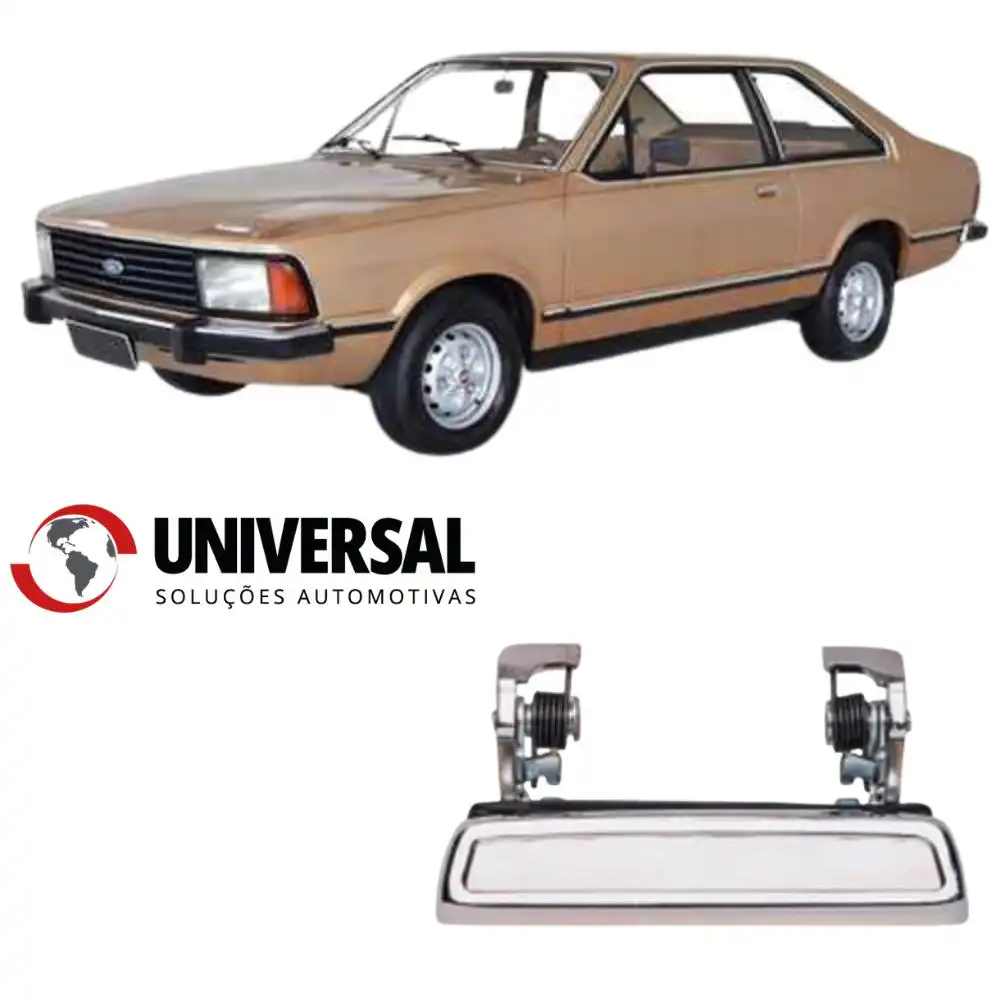 MACANETA EXT CORCEL II CROMADA DIR DEL REY