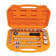 JOGO SOQUETE SEXTAVADO 23 PEÇAS