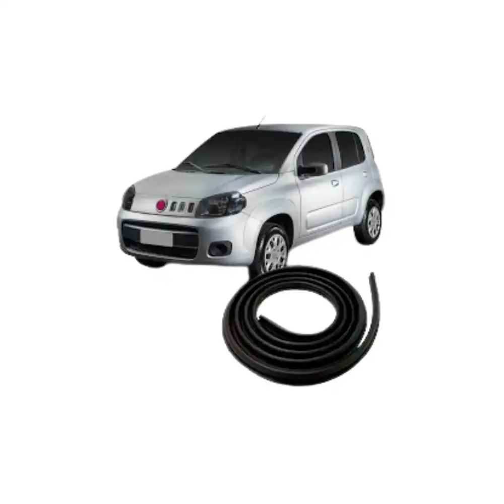 BORRACHA PORTA FIAT NOVO UNO 2011 EM DIANTE DIANT ESQ