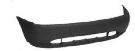 PARACHOQUE DIANT FIESTA COURIER 96/99 PRETO TEXT AVARIADO