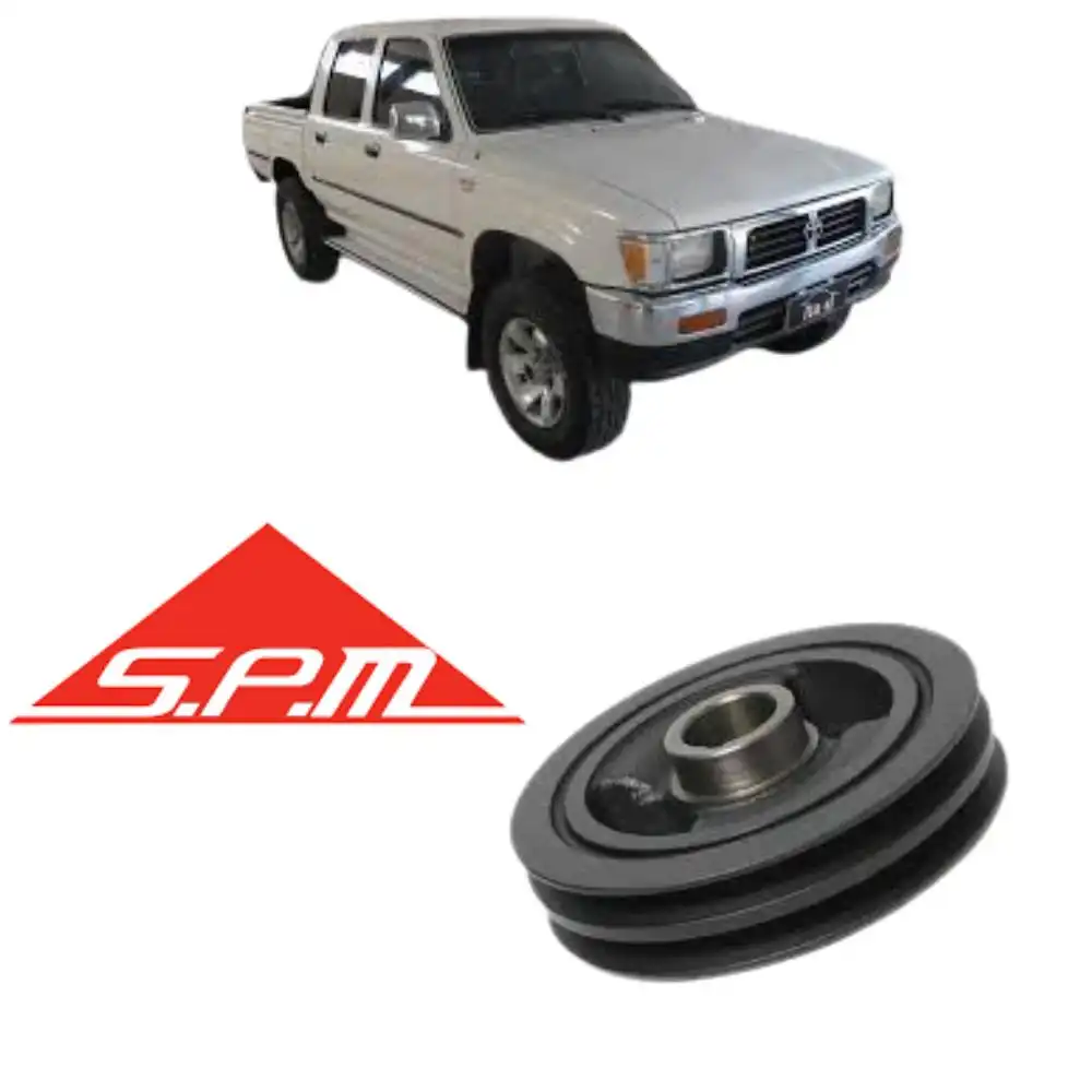 POLIA VIRABREQUIM HILUX 1994 A 2004