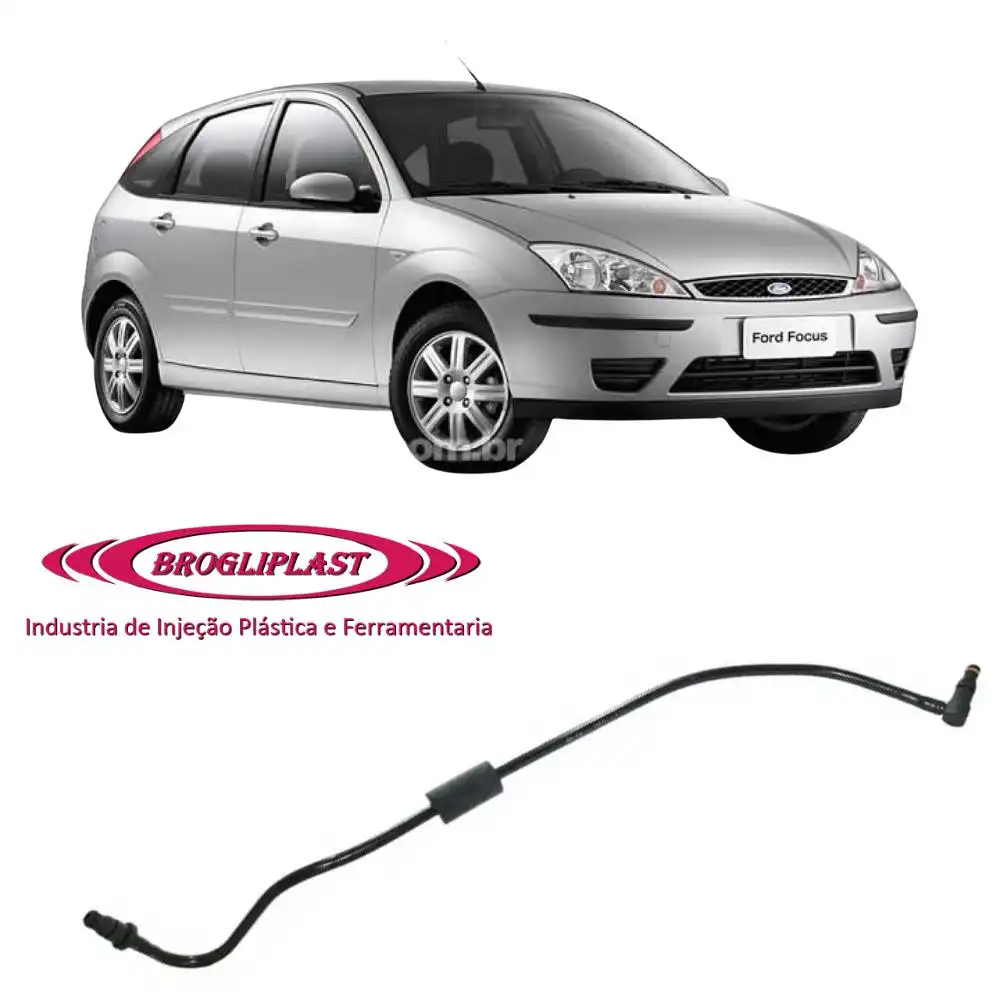 TUBO FLEXIVEL EMBREAGEM FOCUS DURATEC 2005 A 2008 MANUAL