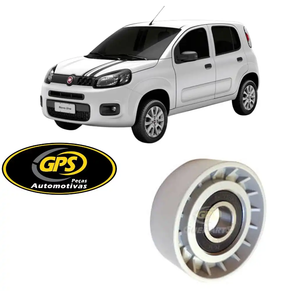 POLIA CORREIA ALTERNADOR UNO 1.0 8V FIRE 2006 ACIMA