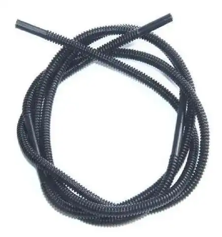 MANGUEIRA LIMPADOR PARABRISA VOLKS (PRETA) CORRUGADO  1,65M