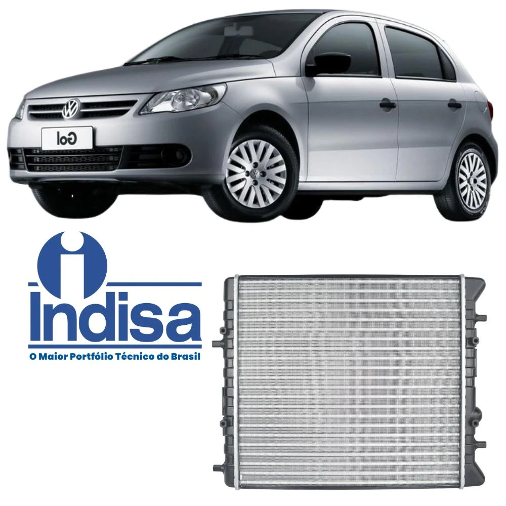 RADIADOR GOL GV 09/ FOX 06/ 1.0 1.6  S/AR