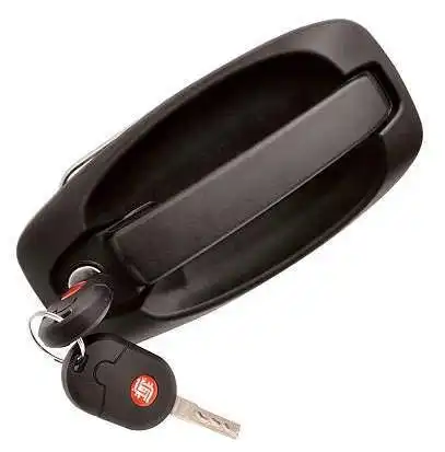 MACANETA TAMPA TRAS FIAT FIORINO 2013/ (BAU) COM CHAVE