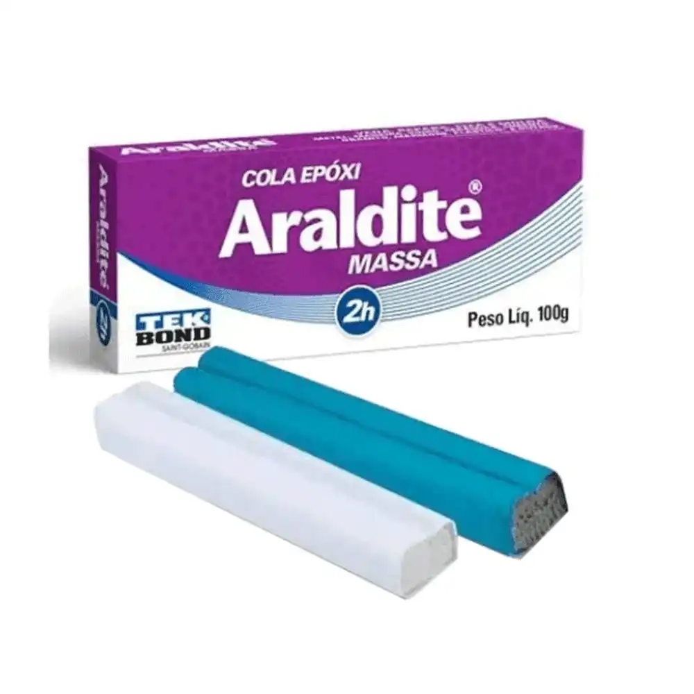 COLA EPOXI ARALDITE MASSA 100GR