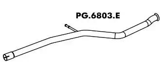 SILENC INTERM PEUGEOT 206 1.0 16V 2000/ (TUBO)