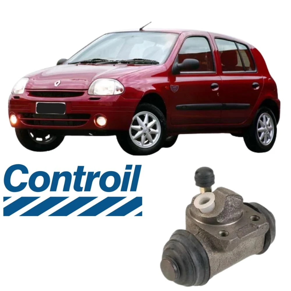 CILINDRO RODA TRASEIRO RENAULT CLIO 1998 A 2002 ESQUERDO