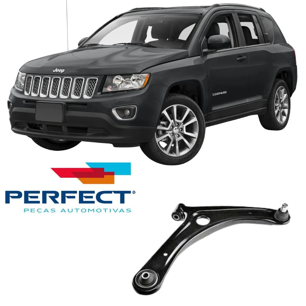 BANDEJA DIANTEIRA JEEP COMPASS 2011 A 2015 DIREITA COM PIVO