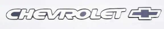 EMBLEMA ADESIVO "CHEVROLET" S-10 99/