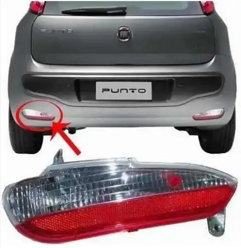 SINAL PARACHOQUE TRAS FIAT PUNTO 2013/ ESQ