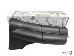 MOLDURA ESTRIBO CROSSFOX 06/ TRAS ESQ