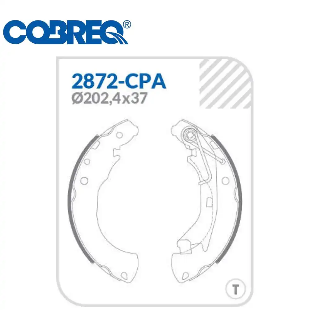 SAPATAS FREIO TRASEIRO CITROEN C3 1.5 8V 2014 A 2016