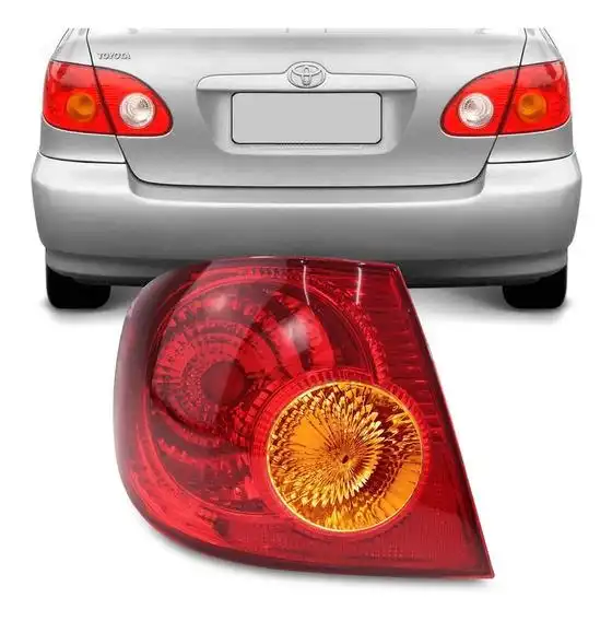 SINAL TRAS TOYOTA COROLLA 03/08 ESQ (CANTO) AMBAR