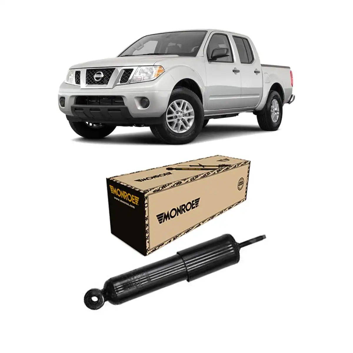 AMORTECEDOR DIANTEIRO NISSAN FRONTIER 4X2 2002 A 2008