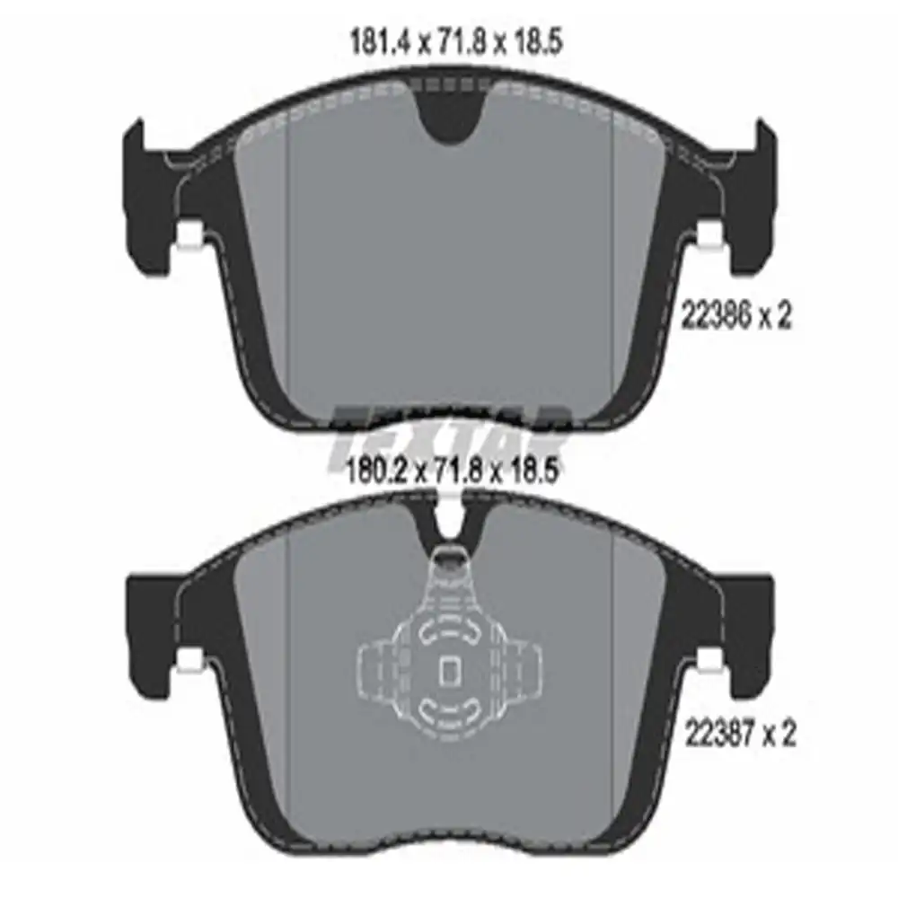 PASTILHA FREIO DIANTEIRA VOLVO XC60 2015 A 2017