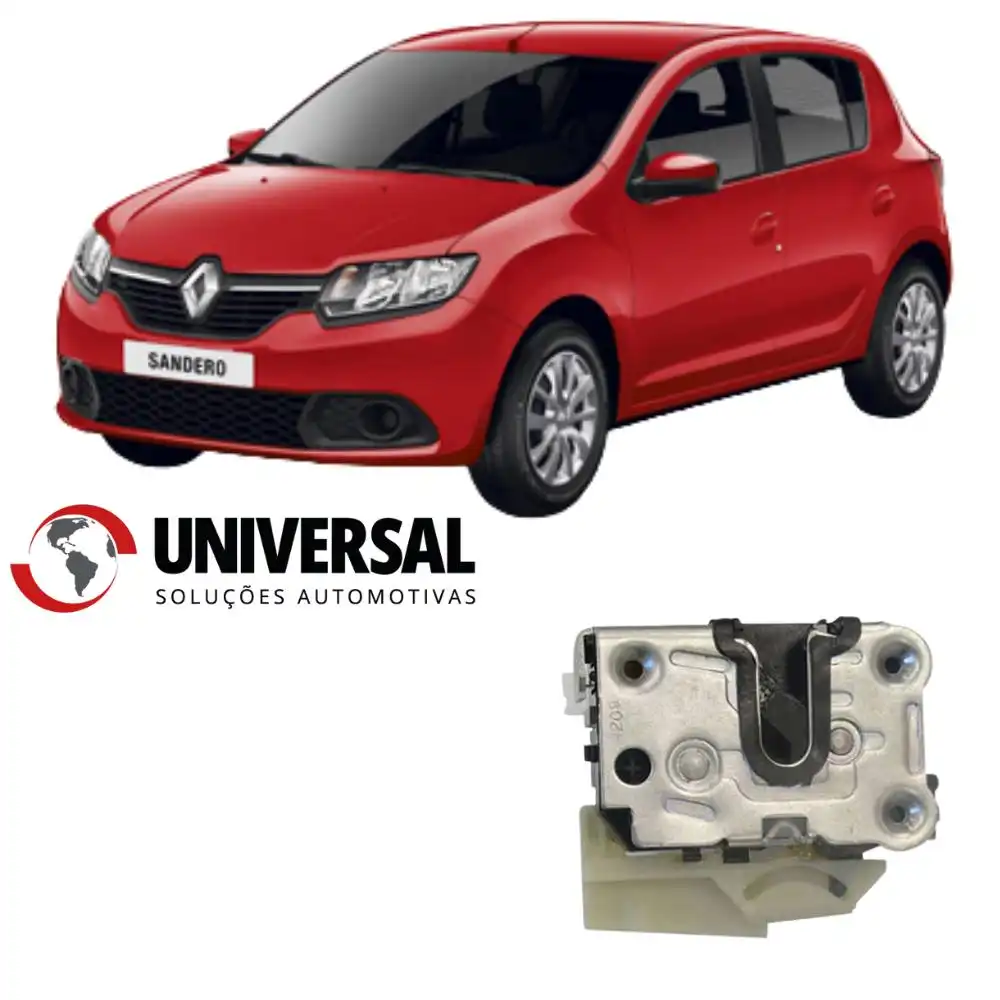 FECHADURA PORTA RENAULT SANDERO DIANT ESQ 07/17