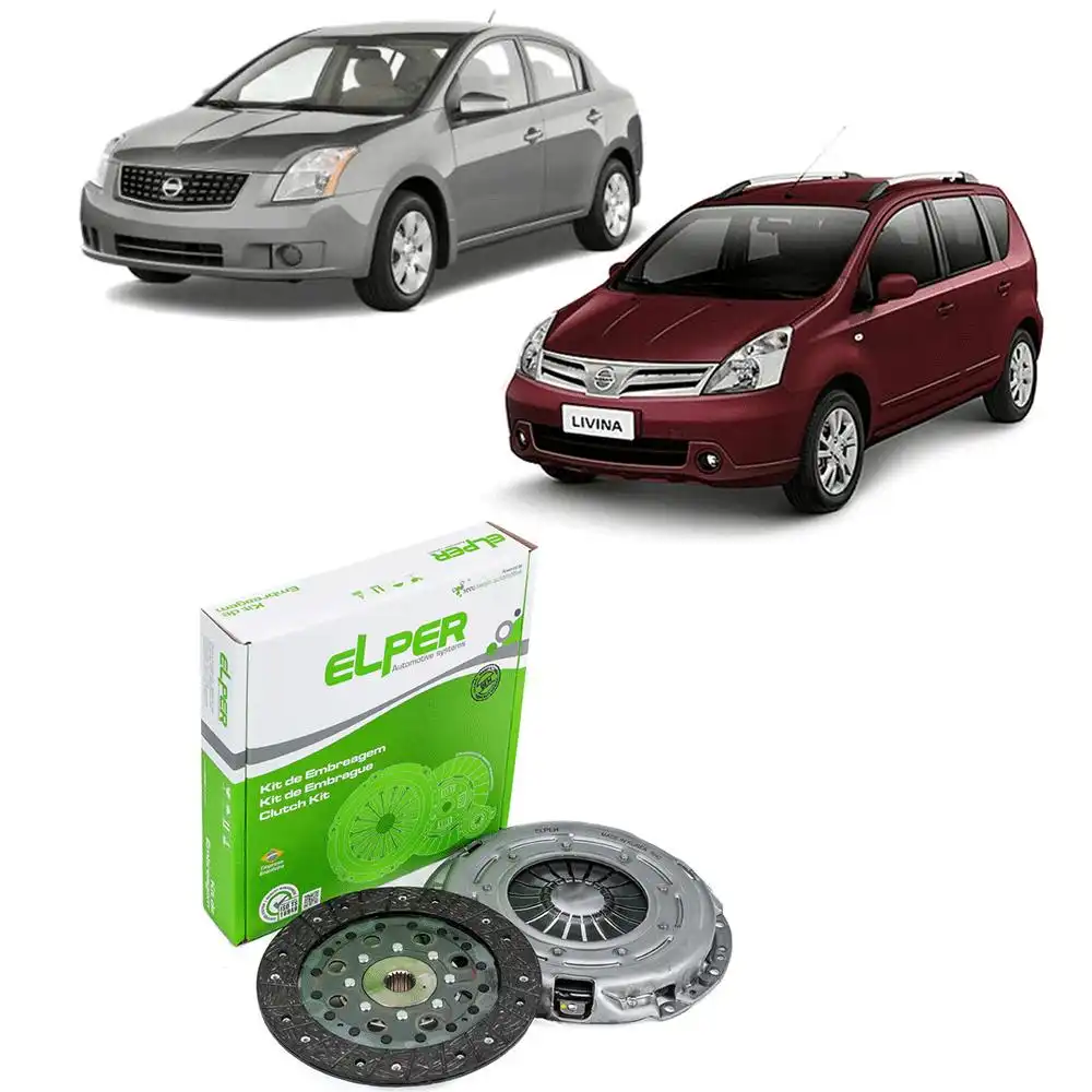 KIT EMBREAGEM NISSAN SENTRA 2.0 2007/ SEM ROLAMENTO