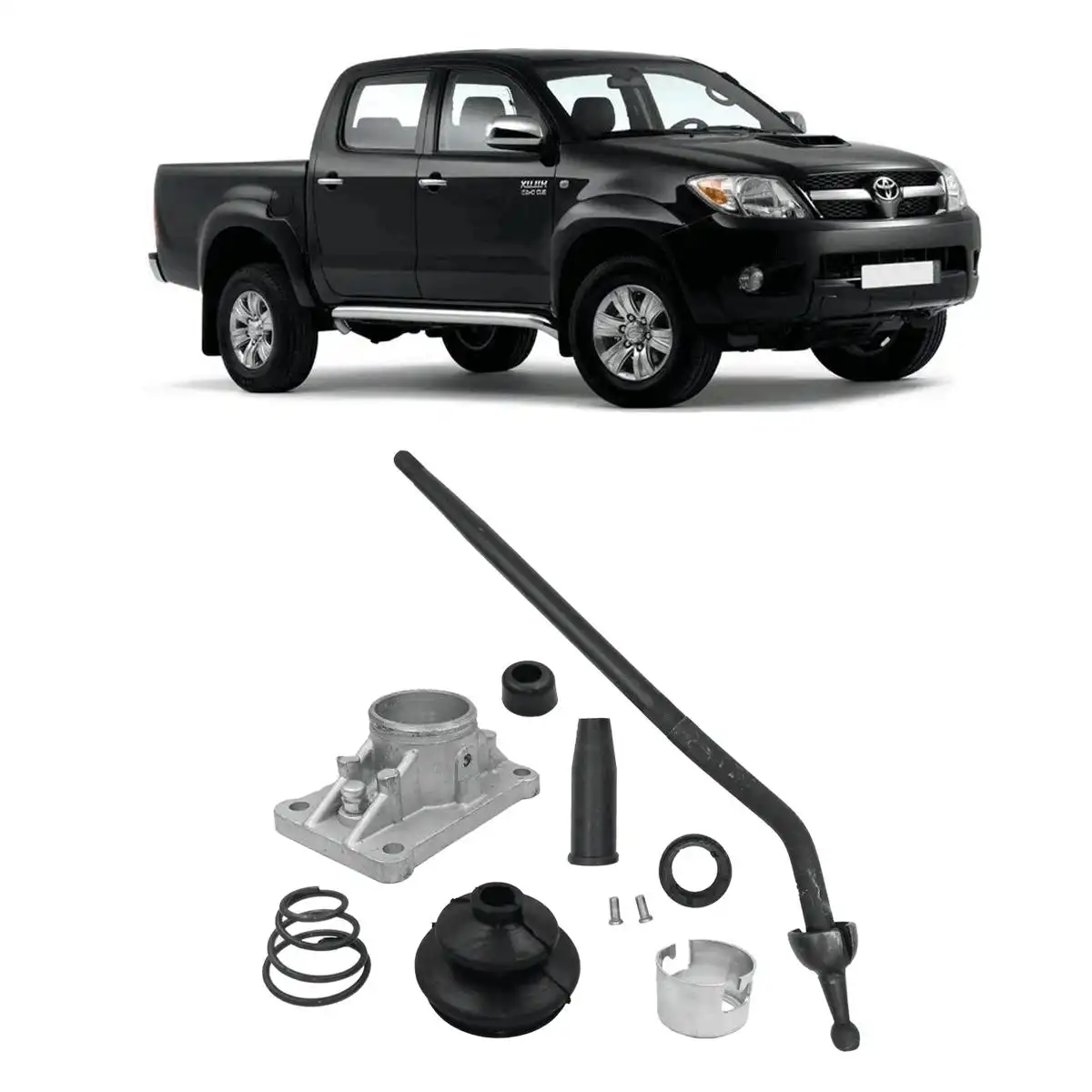 ALAVANCA CAMBIO TOYOTA HILUX PITBULL 2005 A 2015