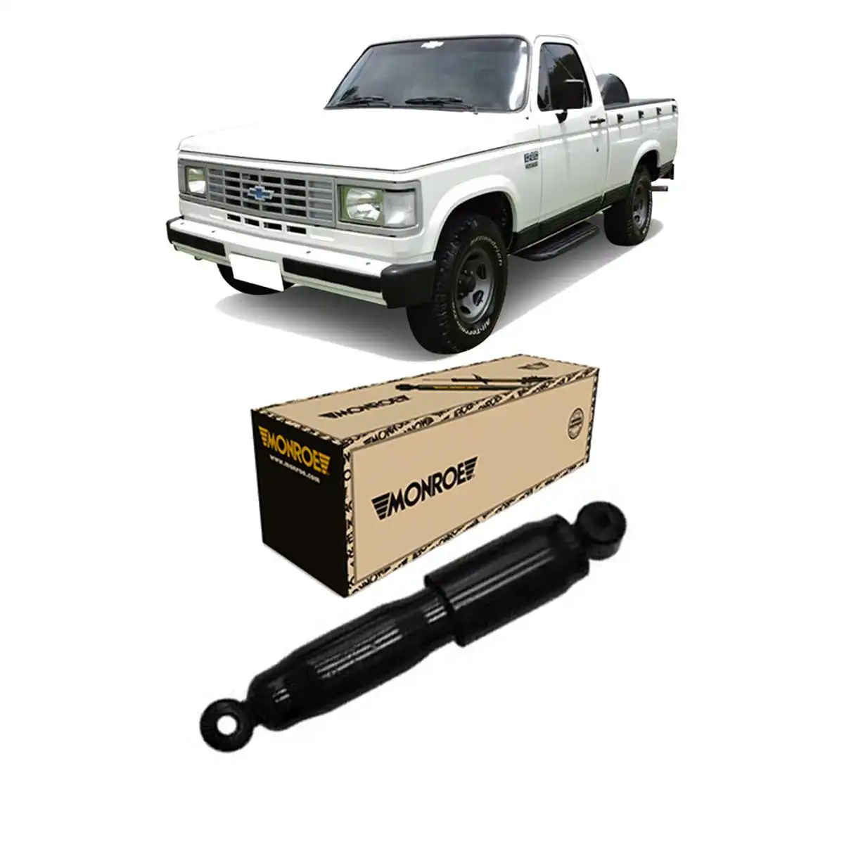 AMORTECEDOR DIANTEIRO D-20 1993 A 1997 (OLEO)