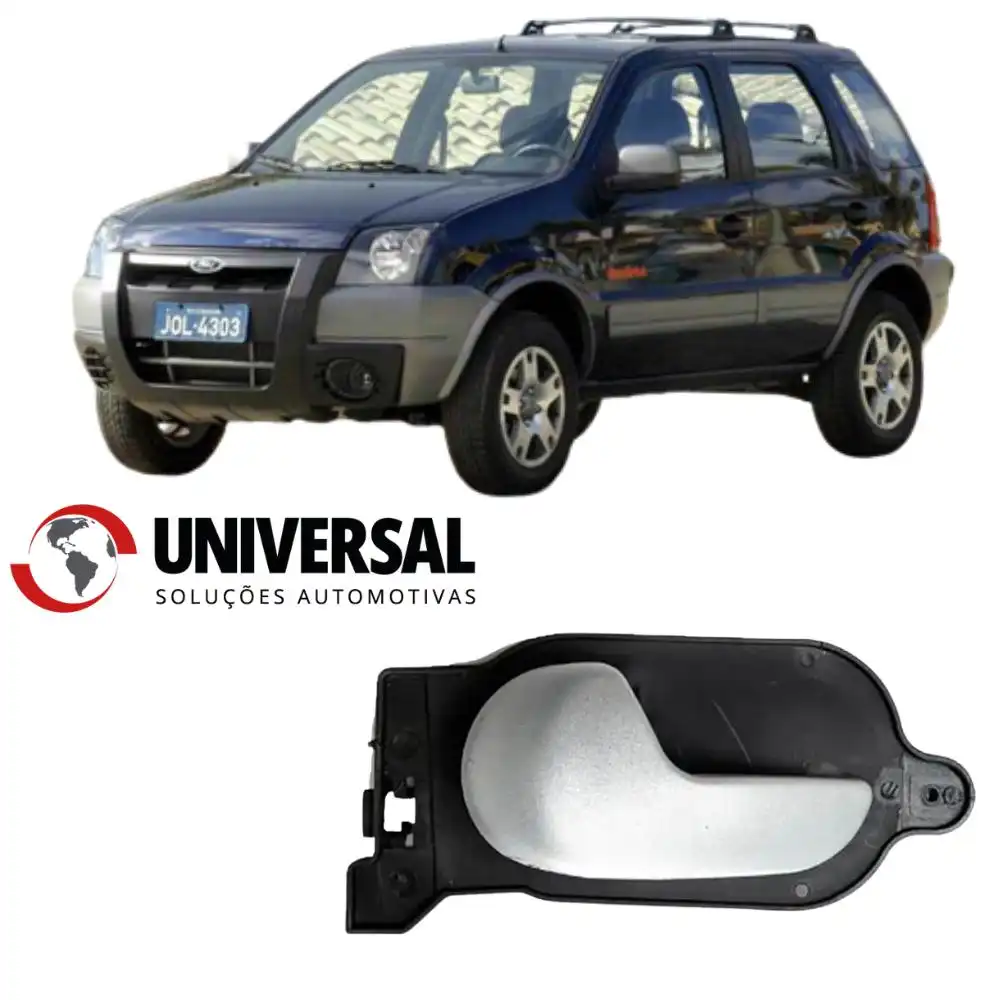 MACANETA INT FIESTA 03/ ECOSPORT 03/ DIANT/TRAS ESQ (PRATA)