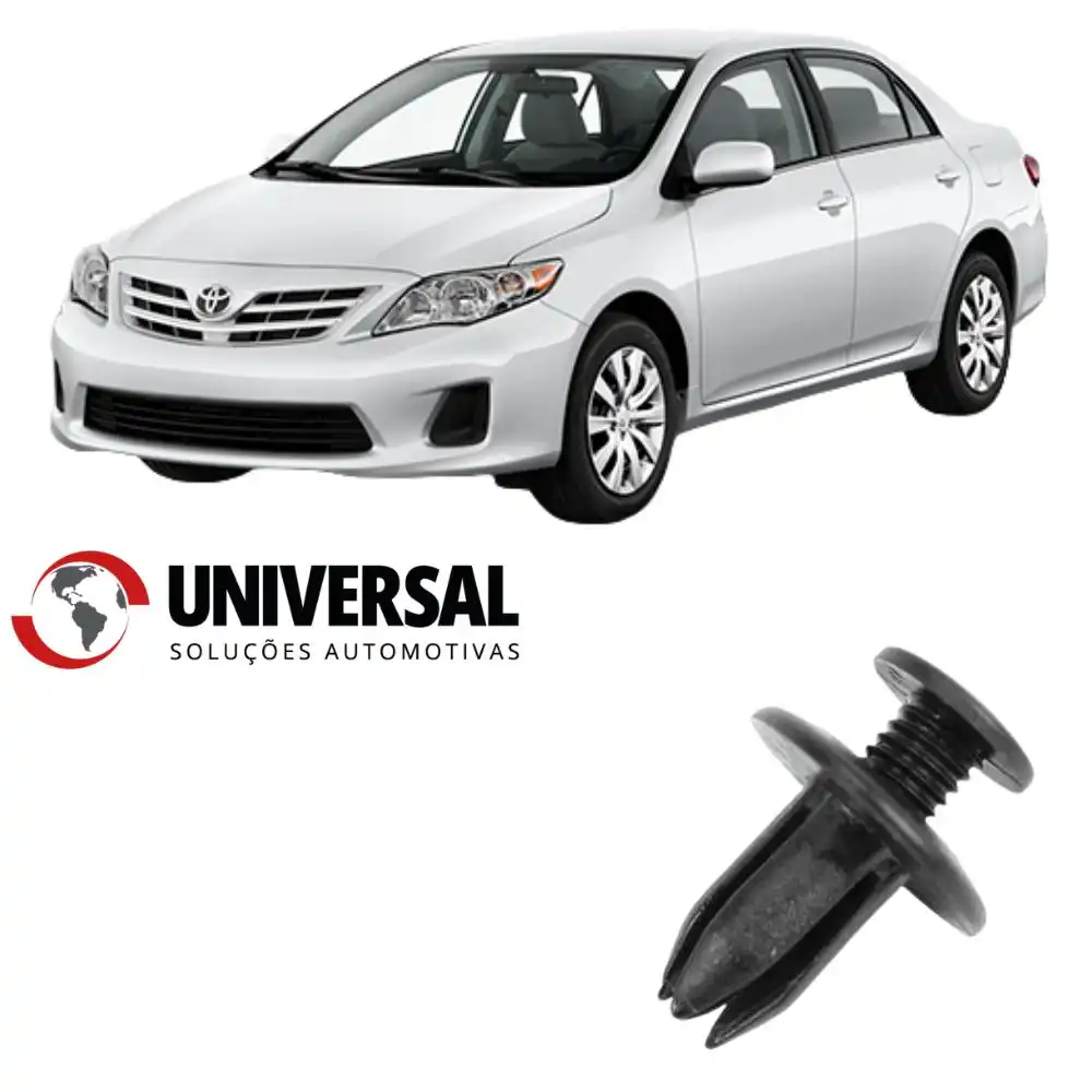 GRAMPO FIXACAO PARACHOQUE TOYOTA COROLLA HILUX