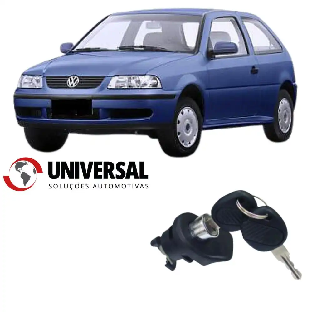 CILINDRO PORTA MALAS GOL PLUS 94/ ELETRICA PRETA