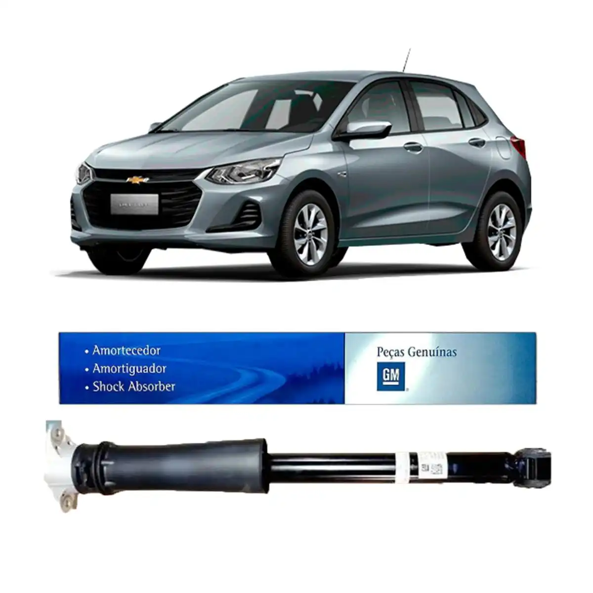 AMORTECEDOR TRASEIRO ONIX HATCH / PLUS 2019/