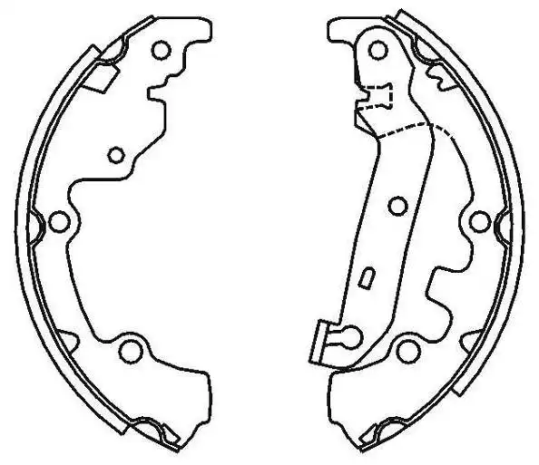SAPATAS FREIO FIESTA AMAZON 2002 A 2010