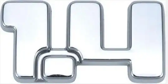 EMBLEMA FIAT UNO 1.4 11/